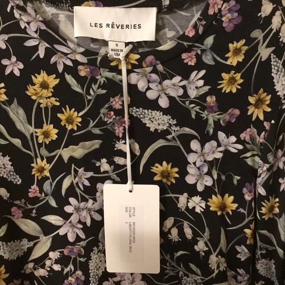 Les Reveries Liberty floral dress NWT - Picture 6 of 10
